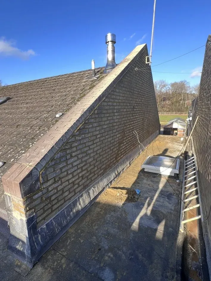 Gable repointing in Kent