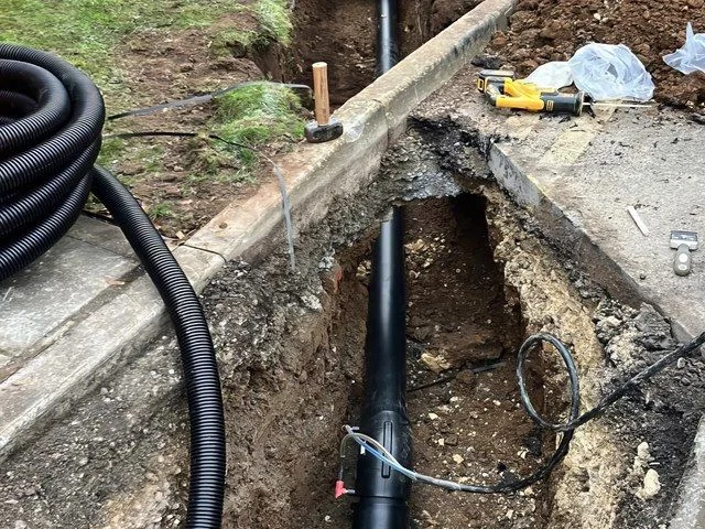 Utility trenching and ducting services in Kent